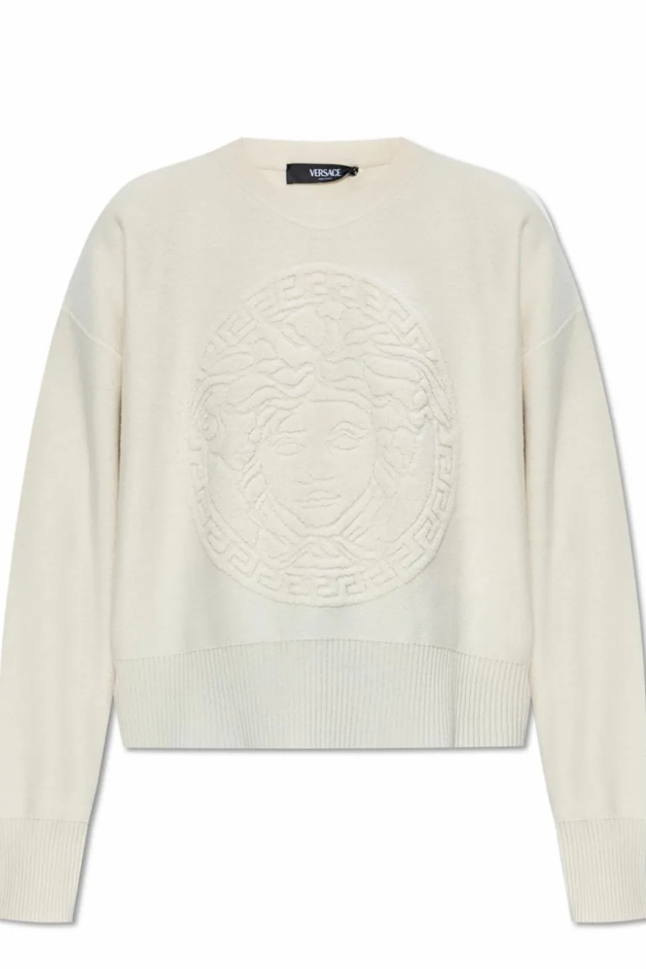 Versace cream Wool sweater