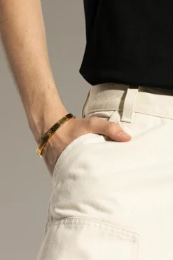 Versace GOLD Bracelet with engraved logo