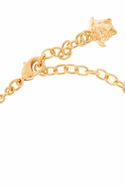 Versace GOLD Bracelet with shimmering crystals