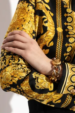 Versace GOLD Bracelet with logo
