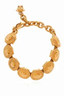 Versace GOLD Bracelet with Medusa face