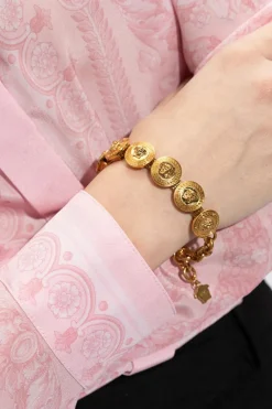 Versace GOLD Bracelet with Medusa face