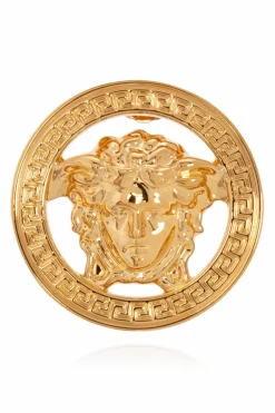 Versace GOLD Earrings with logo