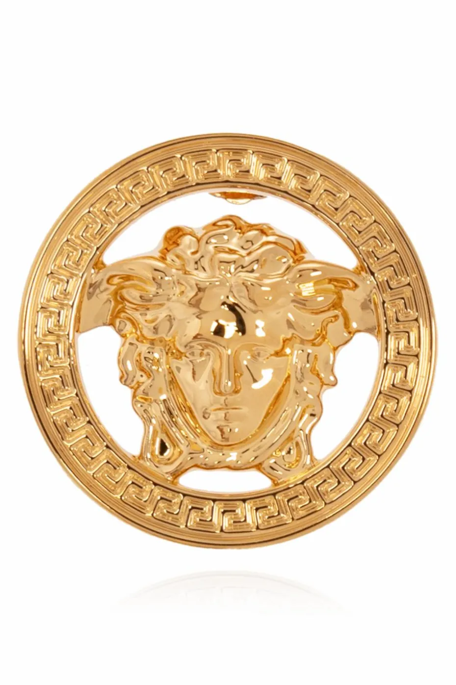 Versace GOLD Earrings with logo