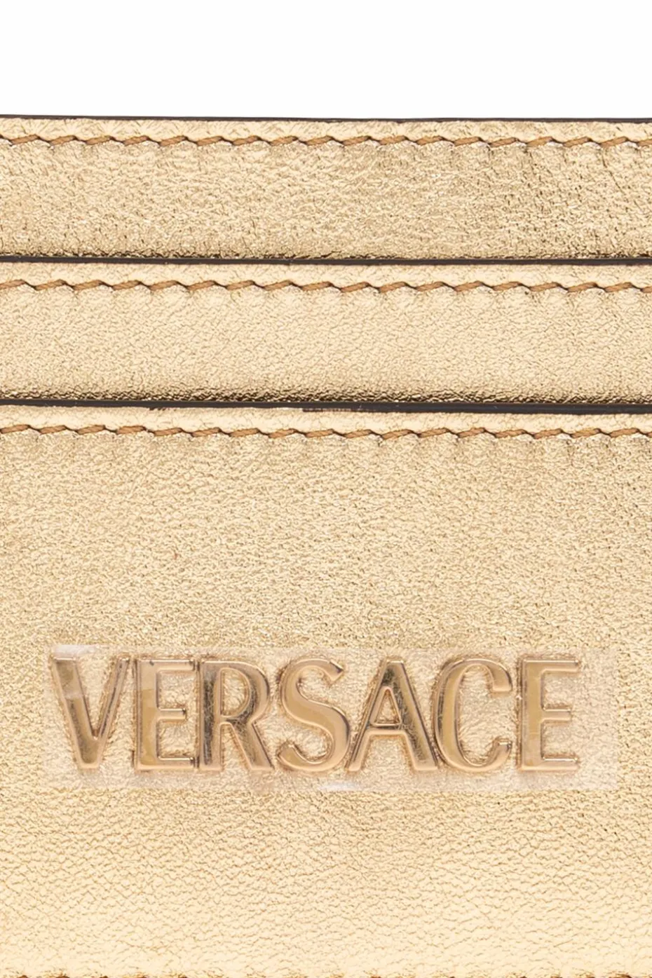 Versace GOLD Leather card holder