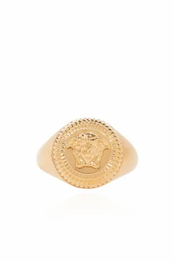 Versace GOLD Medusa head ring