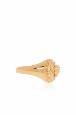 Versace GOLD Medusa head ring