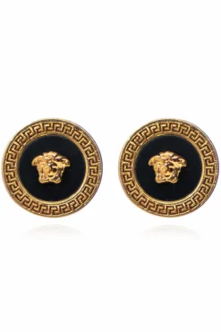 Versace GOLD Medusa head earrings
