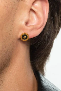Versace GOLD Medusa head earrings