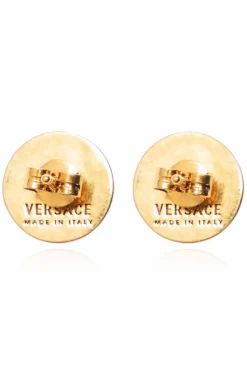 Versace GOLD Medusa head earrings