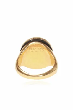 Versace GOLD Medusa head ring