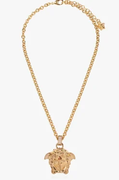 Versace GOLD Medusa head necklace