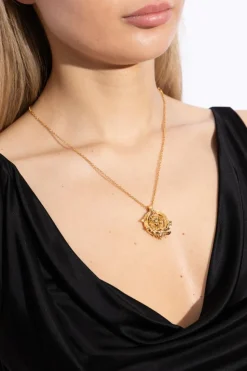 Versace GOLD Necklace with Medusa Head