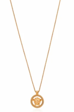 Versace GOLD Pearl-embellished necklace