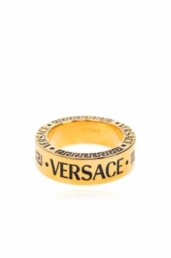 Versace GOLD Ring with engraved logo