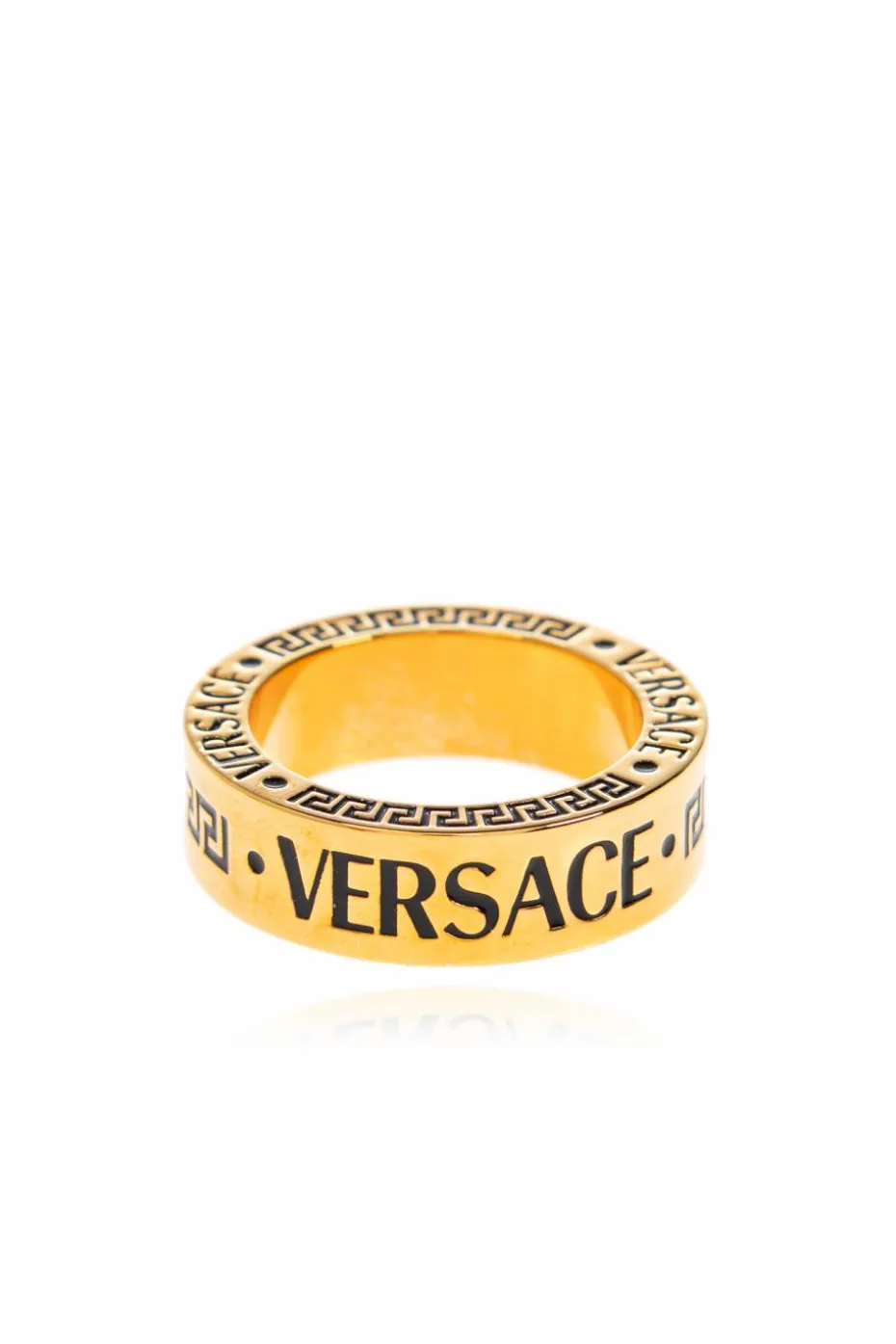 Versace GOLD Ring with engraved logo
