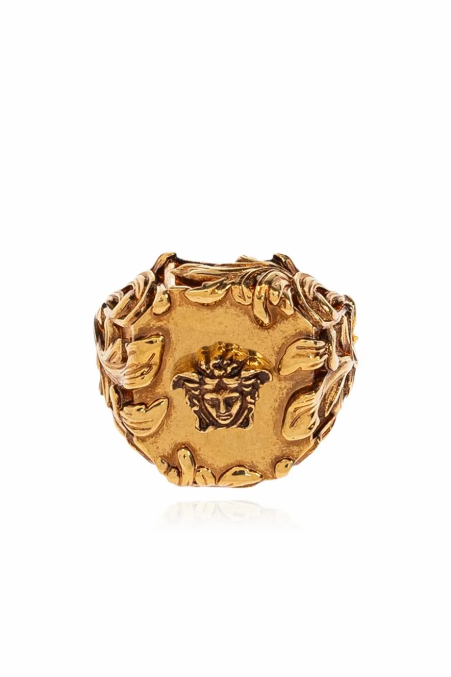 Versace GOLD Ring with Medusa head motif