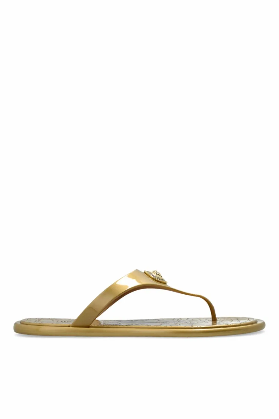 Versace GOLD Rubber flip-flops