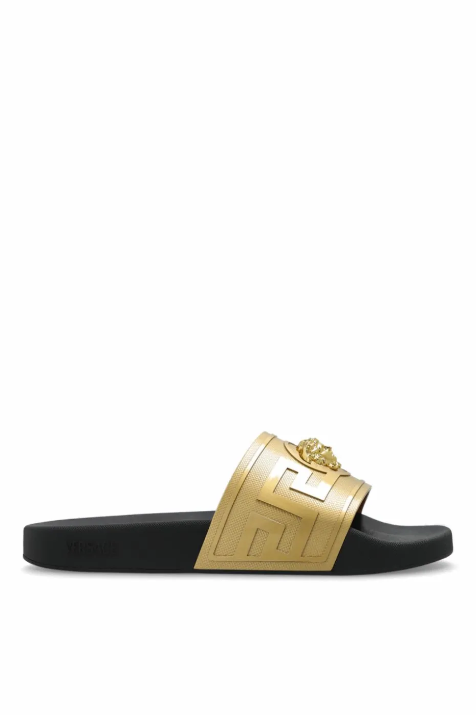 Versace GOLD Rubber flip-flops