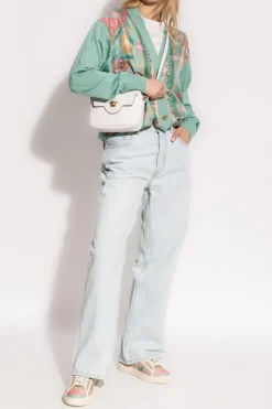 Versace GREEN Cardigan made of mixed materials