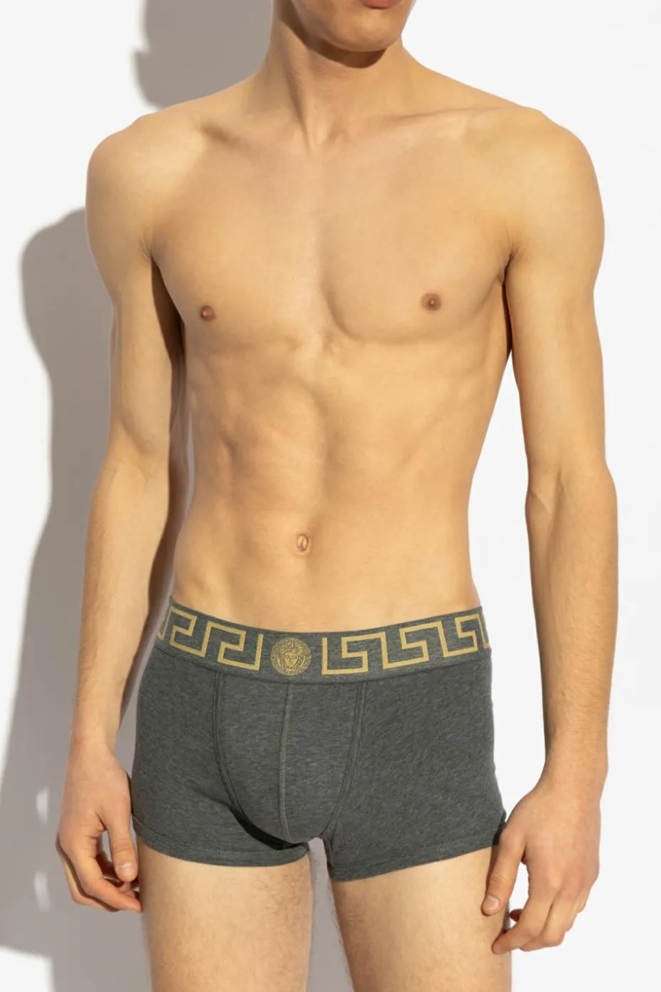 Versace GREY Cotton boxers