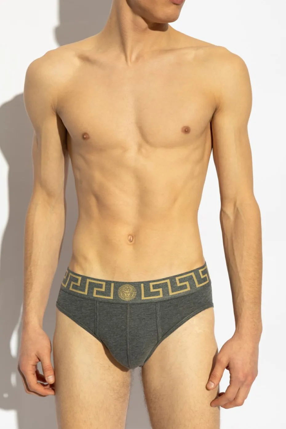 Versace GREY Cotton briefs