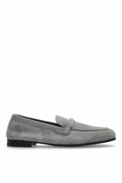 Versace GREY Loafers shoes