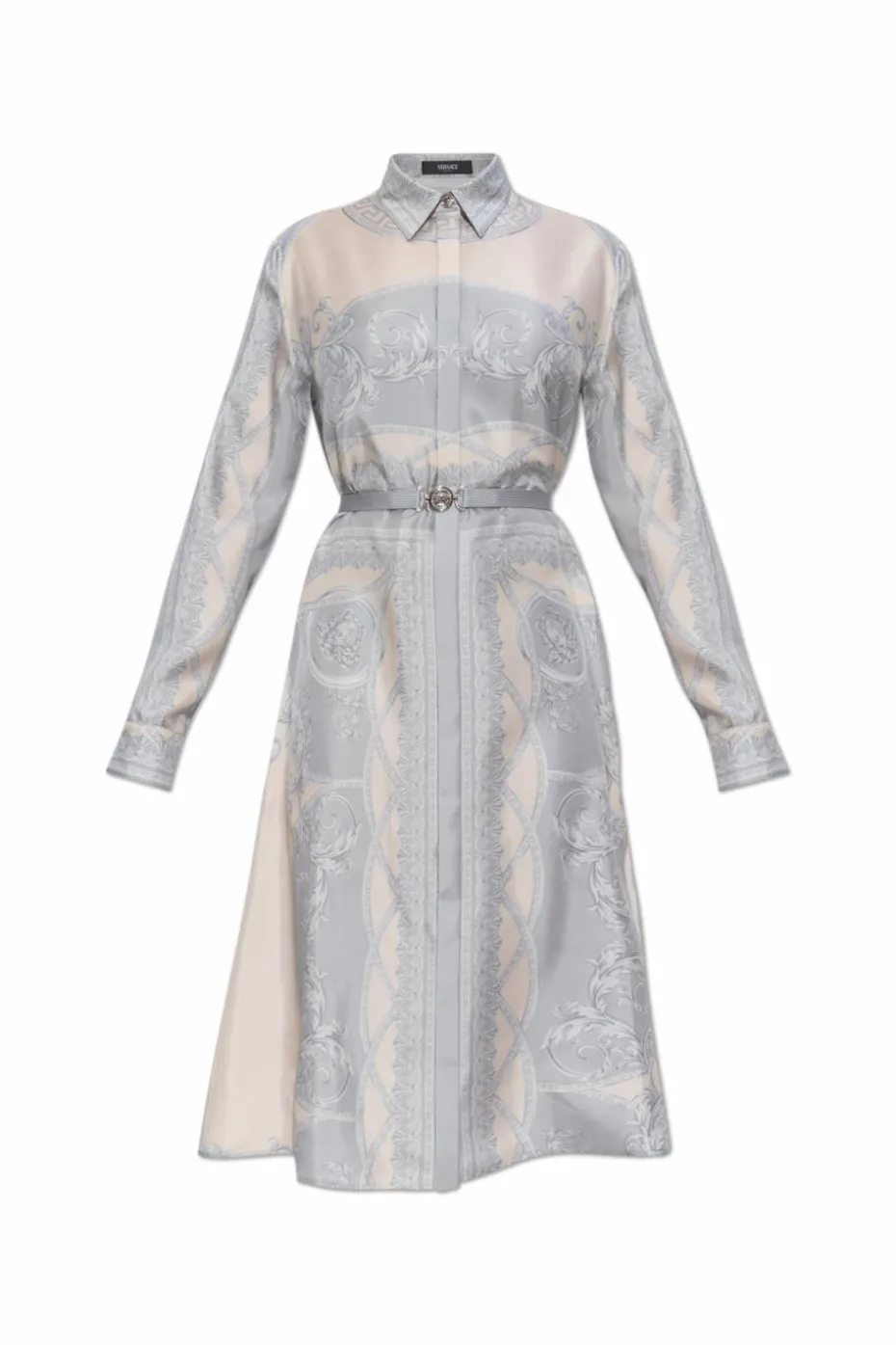 Versace GREY Silk dress