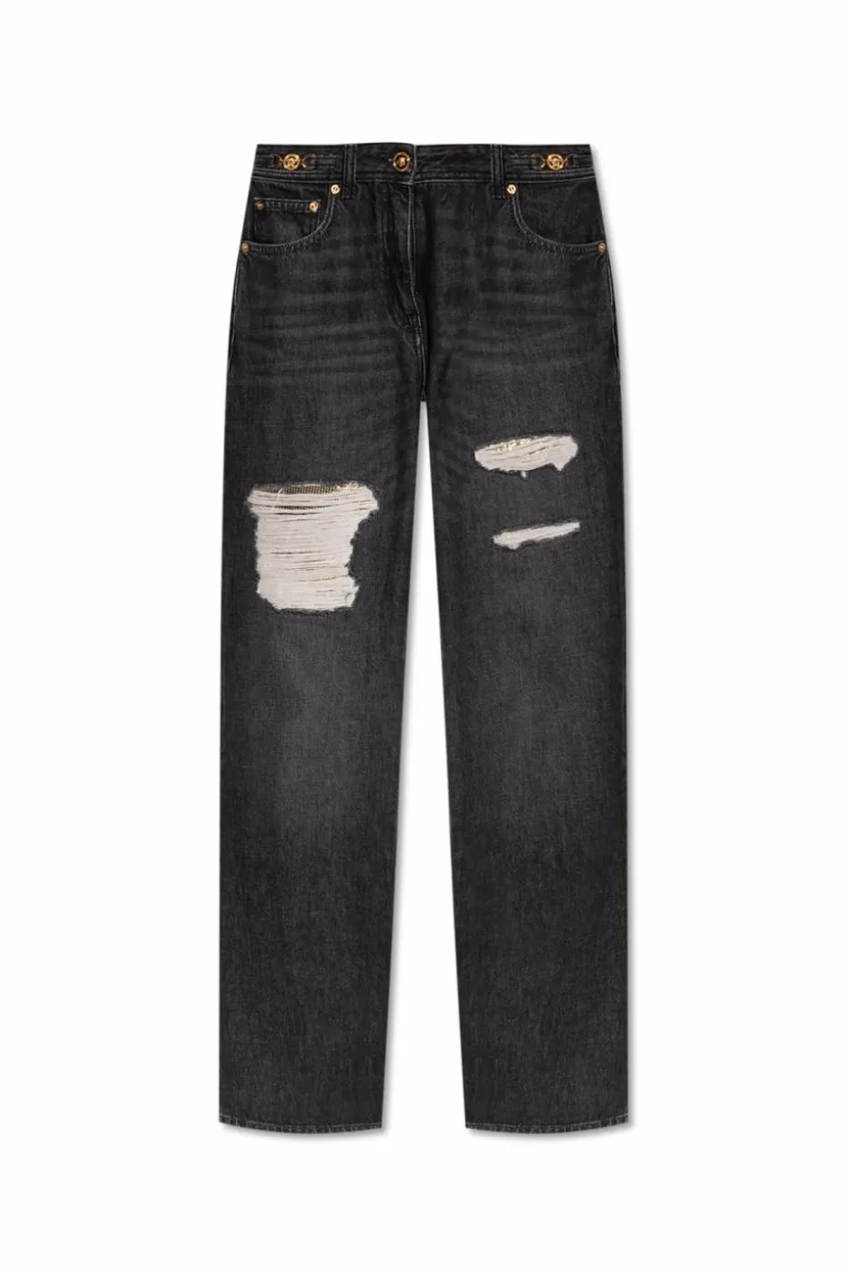 Versace GREY Straight-leg jeans