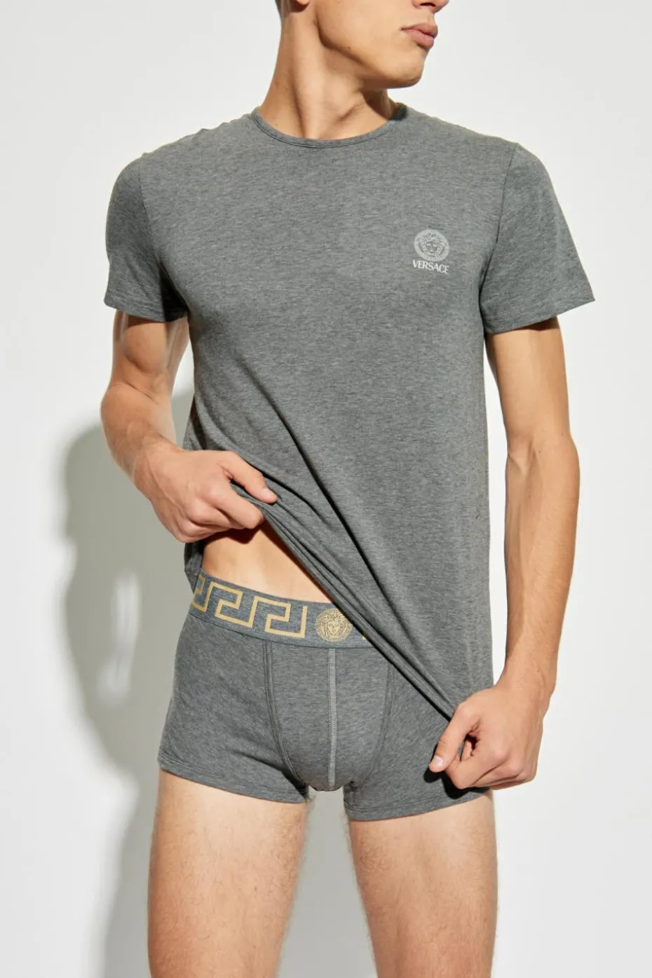 Versace GREY T-shirt from the ‘Underwear’ collection
