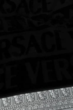 Versace Home BLACK Bath Towel