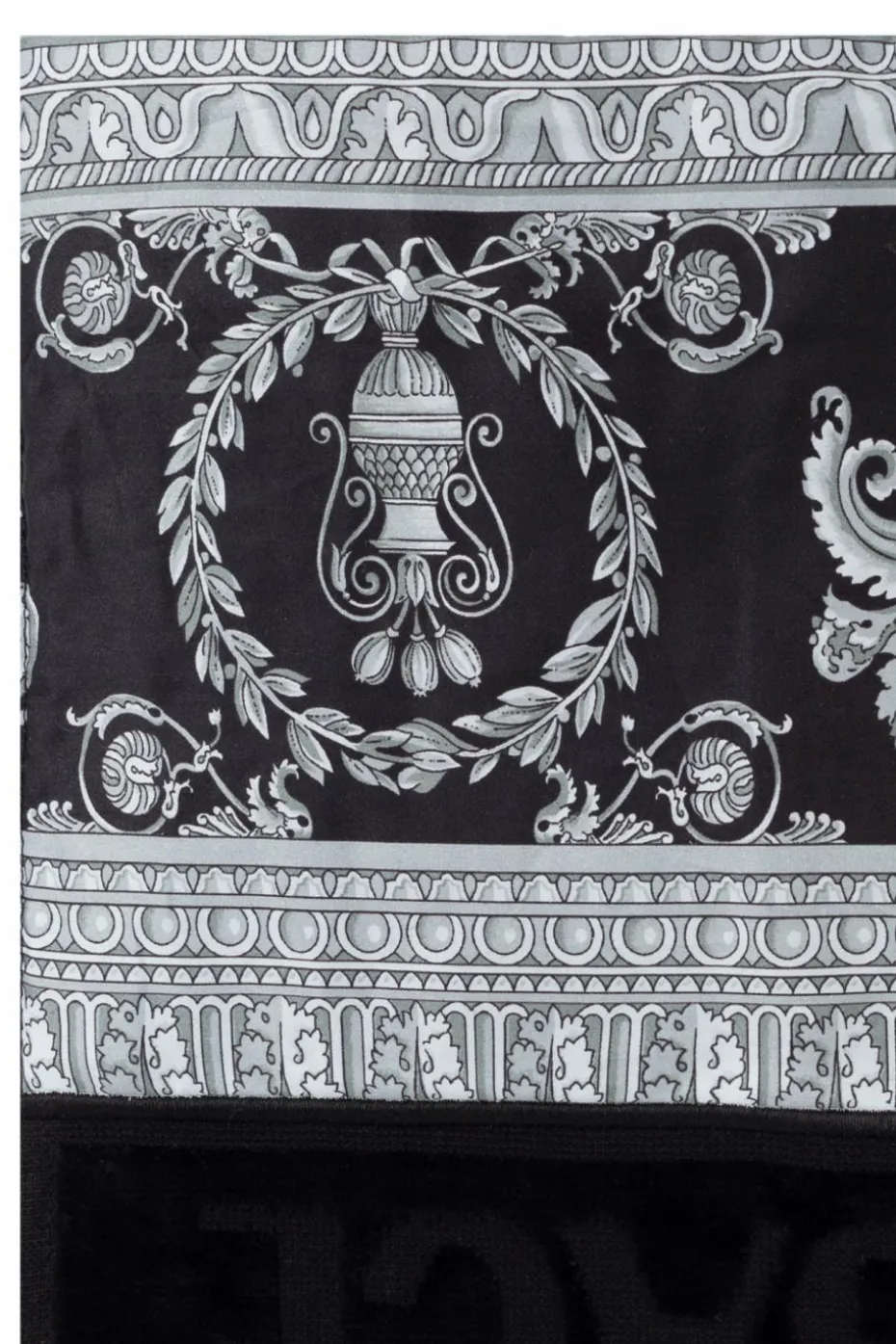Versace Home BLACK Cotton towel