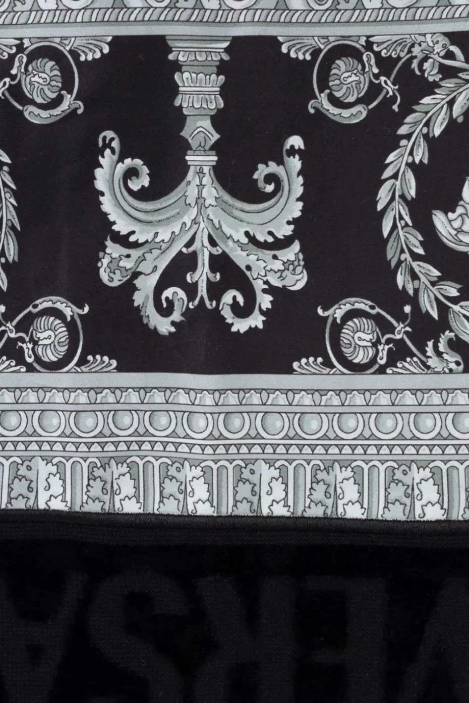 Versace Home BLACK Cotton towel