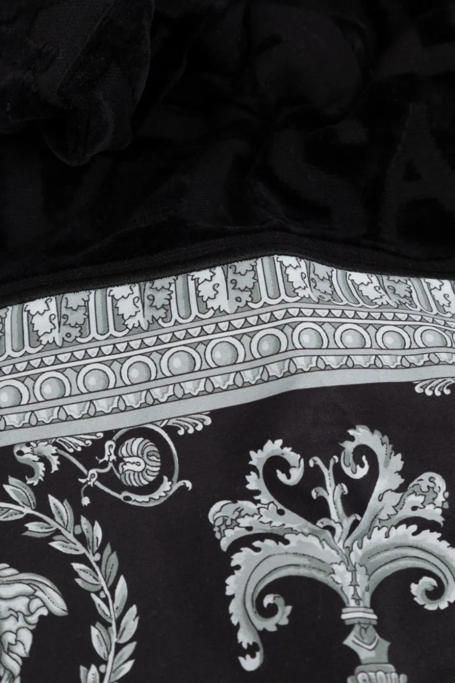 Versace Home BLACK Cotton towel