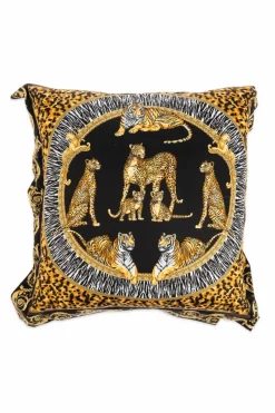 Versace Home BLACK Cushion with logo