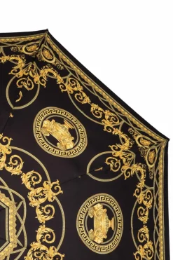 Versace Home BLACK Parasol with print `La Coupe Des Dieux`