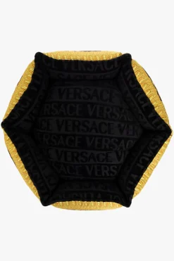 Versace Home BLACK Patterned dog bed