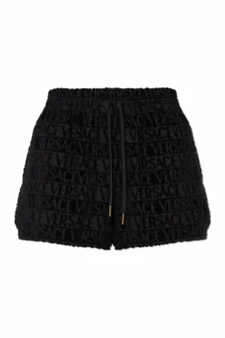 Versace Home BLACK Shorts with logo