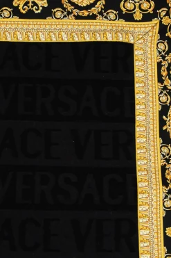 Versace Home BLACK Wool blanket