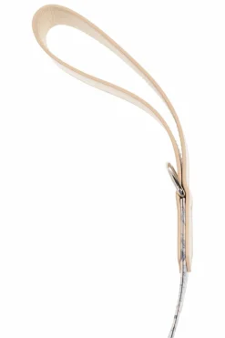Versace Home cream Dog leash with Barocco print