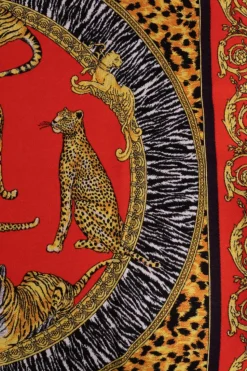 Versace Home MULTICOLOUR Wool blanket with fringes