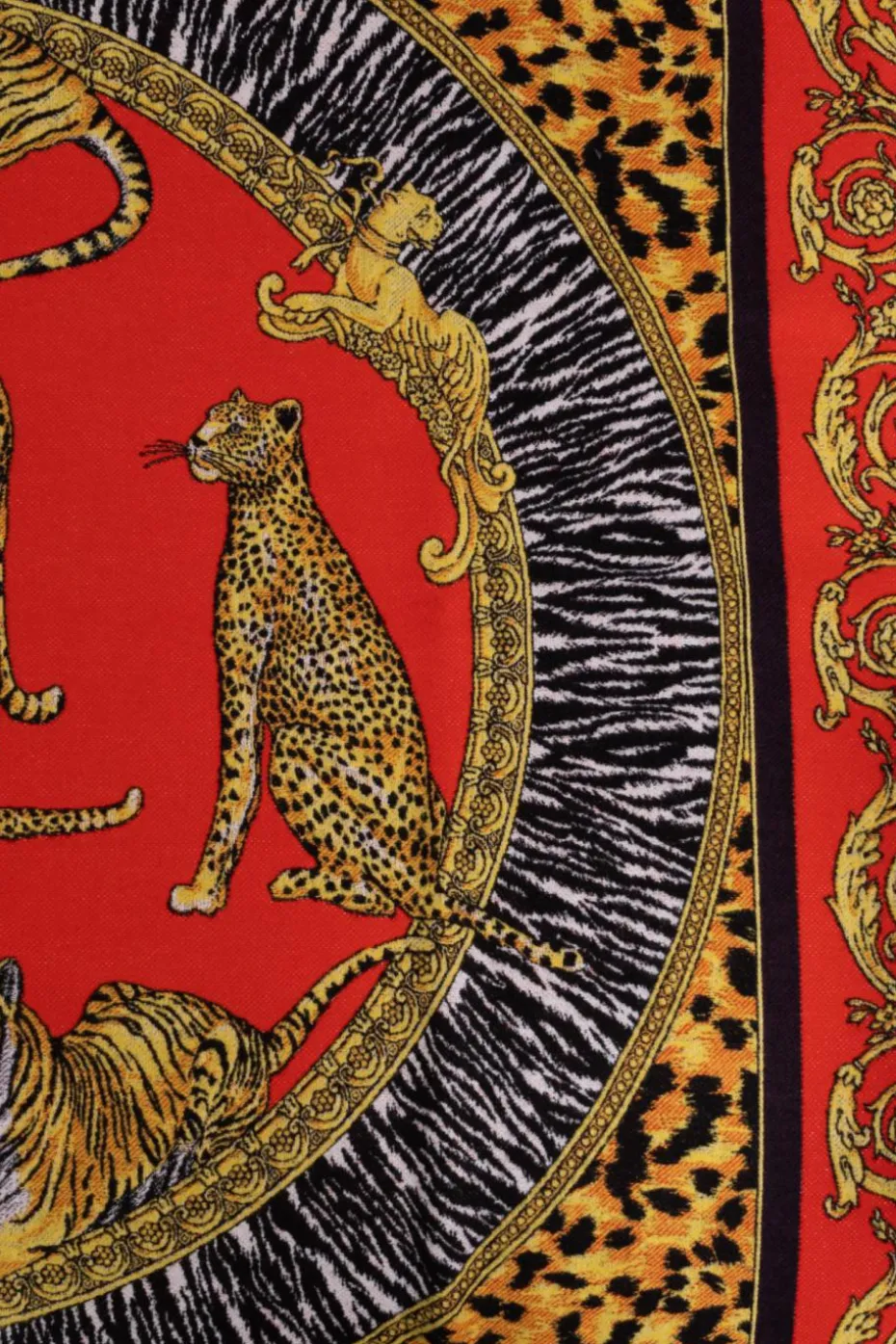 Versace Home MULTICOLOUR Wool blanket with fringes