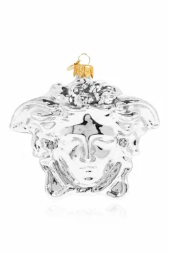 Versace Home SILVER Christmas tree ornament