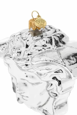 Versace Home SILVER Christmas tree ornament