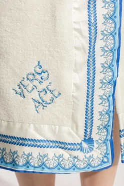 Versace Home WHITE Bath towel with elastic