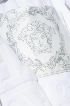 Versace Home WHITE Robe with belt