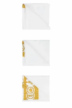 Versace Home WHITE Set of 5 towels
