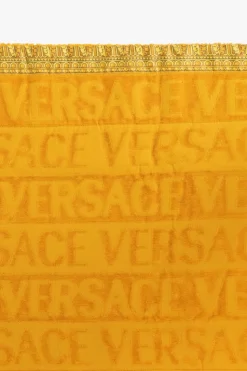 Versace Home YELLOW Bathroom mat with logo