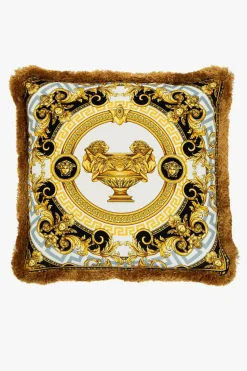 Versace Home YELLOW Silk pillow