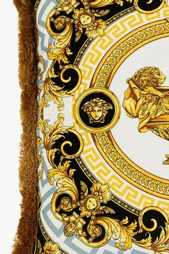 Versace Home YELLOW Silk pillow